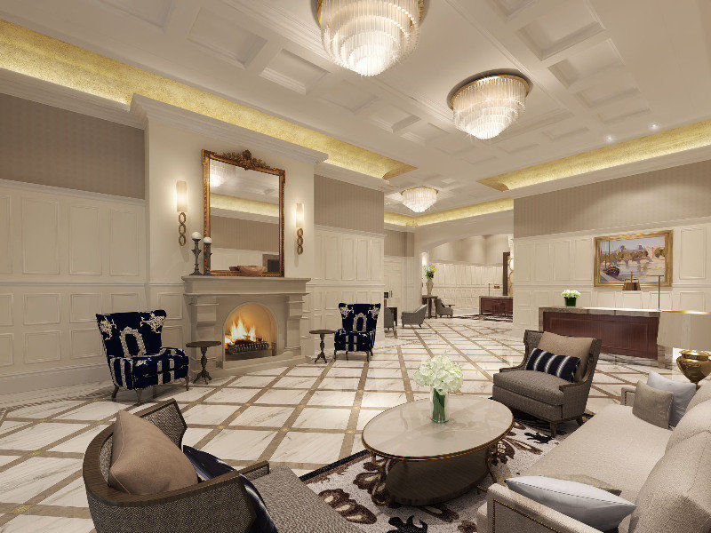 The Tokyo Station Hotel Εξωτερικό φωτογραφία The lobby of the hotel